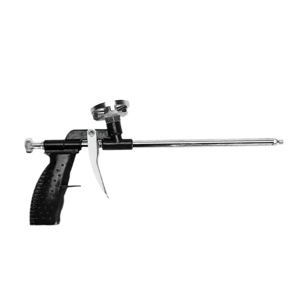 Metal Polyurethane Foam Gun Mounting Foam Glue Polyurethane Construction Tools Sealant Insulating Sealing Gun Fil B6O1