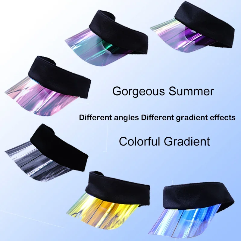 Sports Headwear Multicolor Yoga Women Summer Hats Empty Top Outdoor Sport Visors UV Protection Casual Baseball Cap Sunscreen Beach Accessories