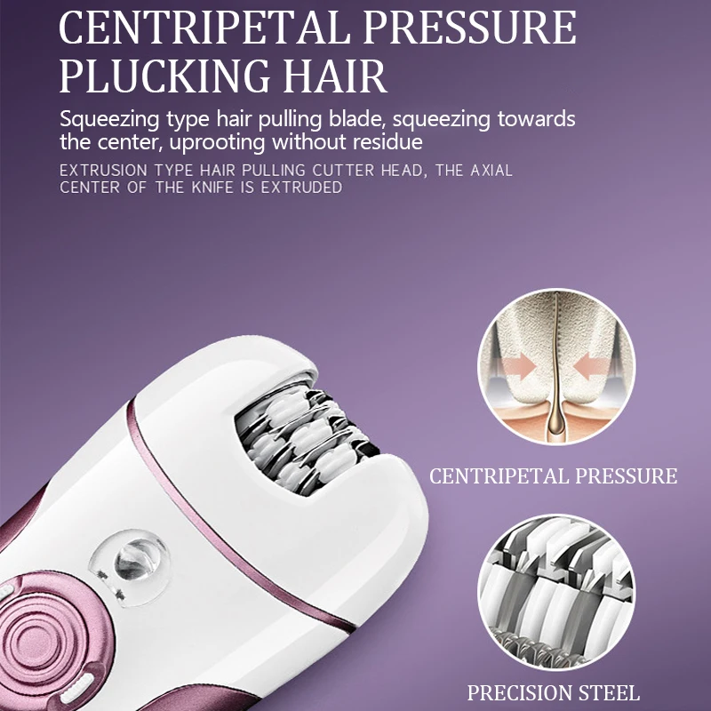 جهاز إزالة الشعر من Kemei مجموعة العناية النسائية...