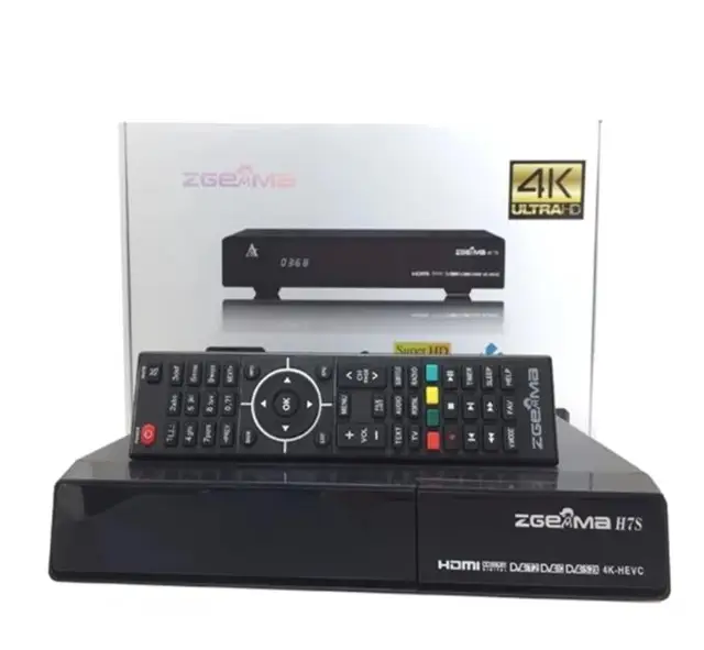 2023 Newest Zgemma H7S E2 Linux Satellite Receiver 4K UHD 2*DVBS2/S2X