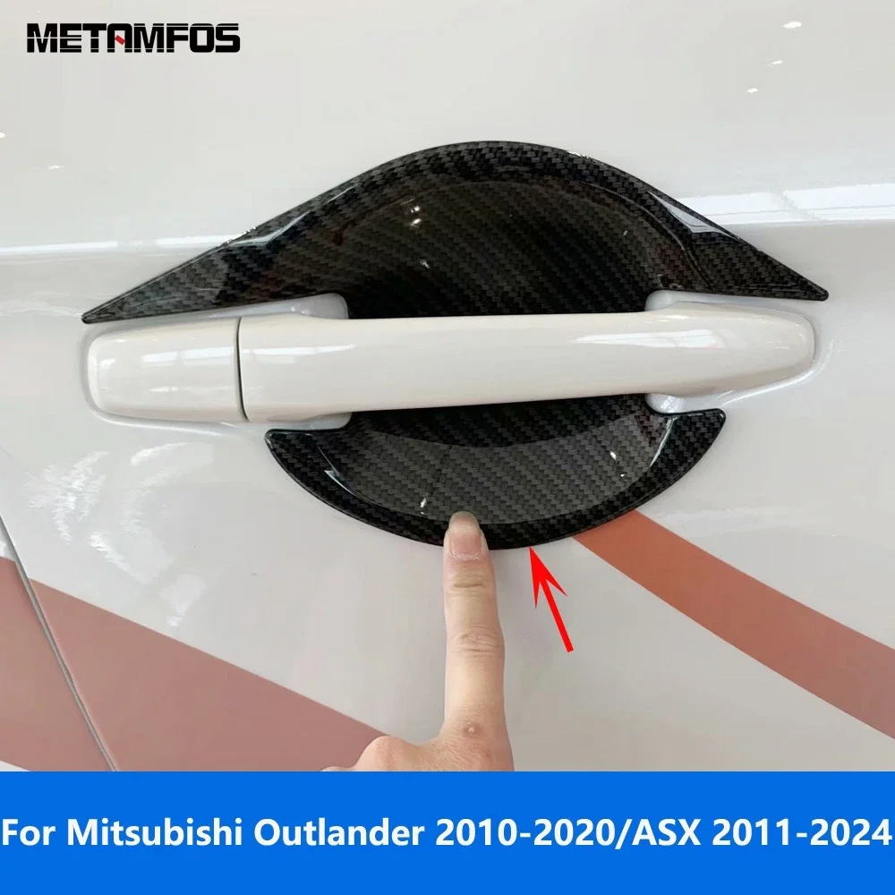 Chrome Door Handle Cover Trim – Fits Mitsubishi RVR & Outlander Sport 2013–2020 (Not For Outlander)