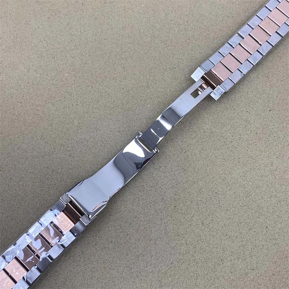 New Unique Design High Quality 20mm Men Watch Strap Stainless Steel Watchbands Replacement Watch Repair Parts