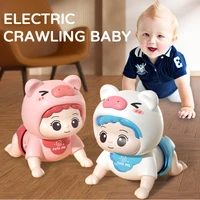 Jouets pour bébé, guide d'apprentissage pour ramper, formation à la tête, puzzle, éducation précoce, son et lumière pour bébé rampant 3