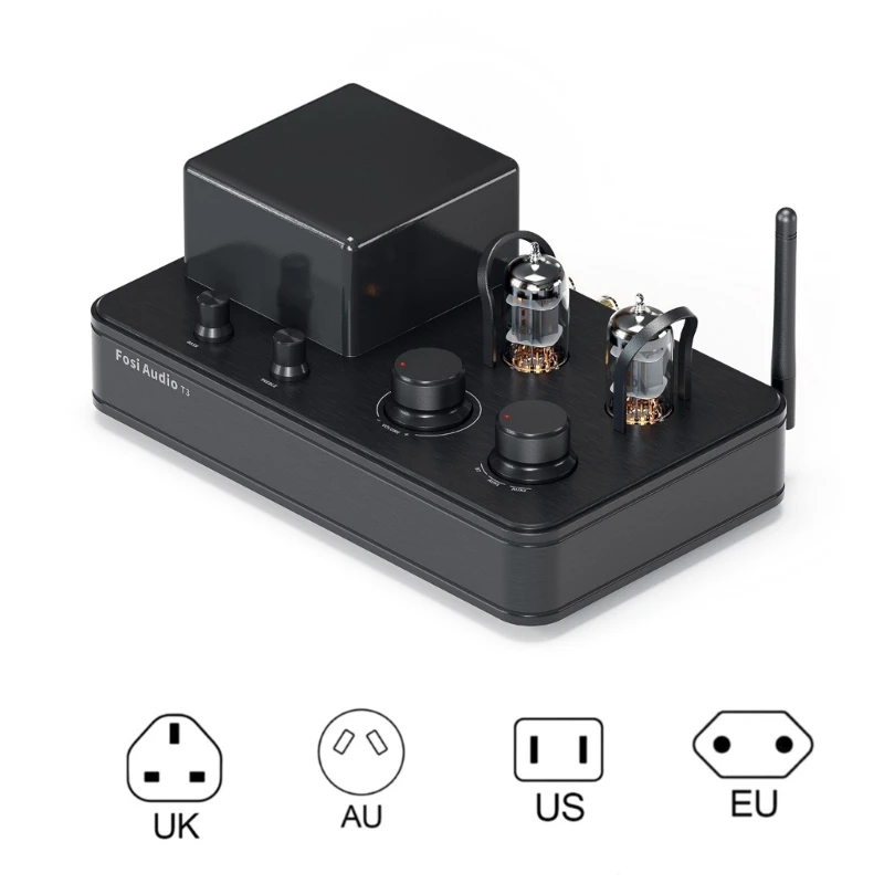 

T3 BT5.0 Wireless Stereo Electronic Tube Amplifier 2.1CH ClassAB Amp
