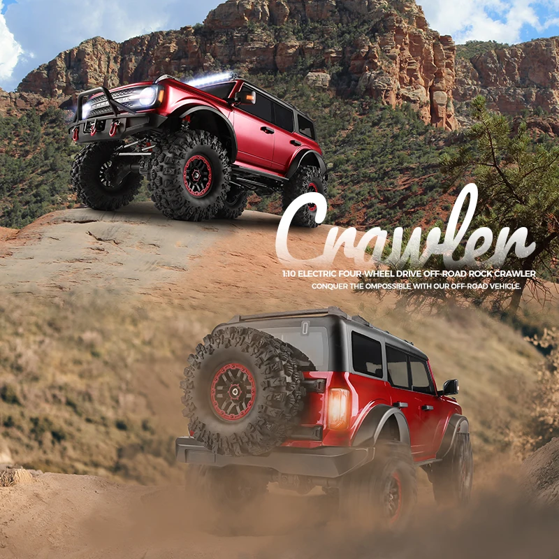 WLtoys 1:10 104020 RC Car with Electric Winch Professional