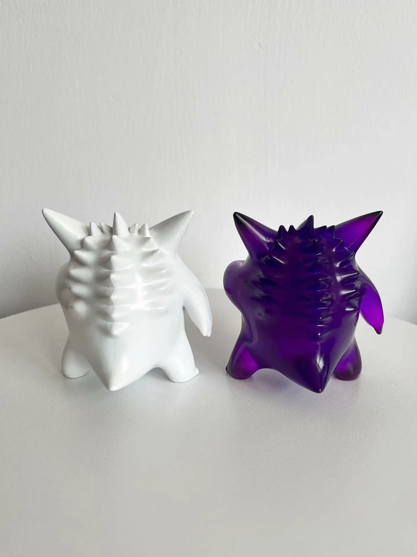 Neue Anime Gengar Actionfigur Transparentes Desktop-Sammlerstück PVC-Modell Charakterpuppe Kinderspielzeug Geburtstagsgeschenk – Detail 4