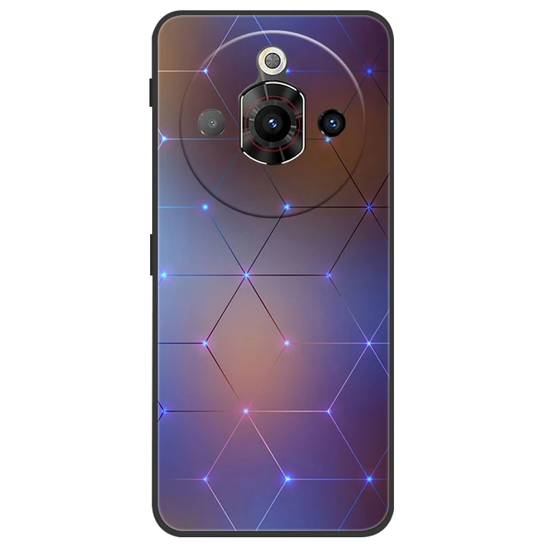 ZTE Nubia Focus Pro Black Silicone TPU Soft Phone Cover - Protective Back Shells