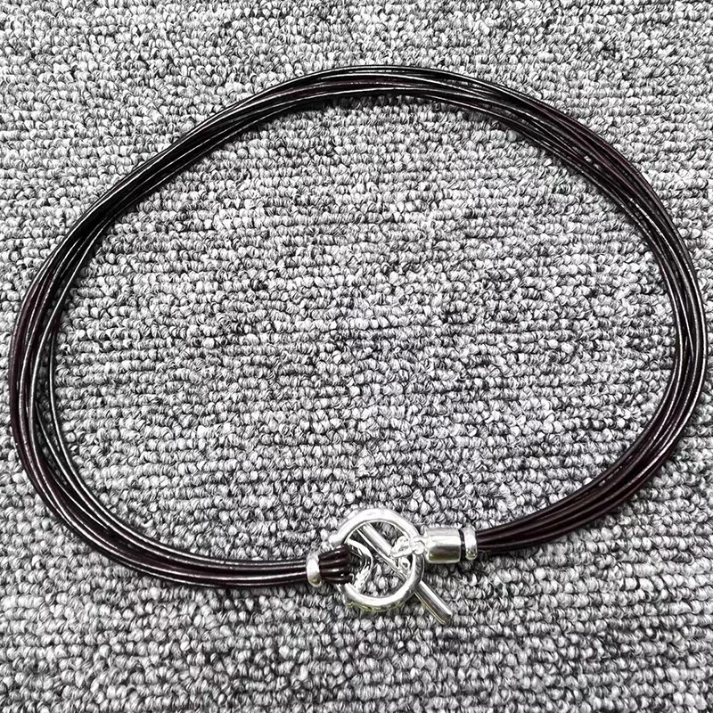 

New UNOde50 2022 Fashion Electroplated 925 Gold Charm Knot Necklace Jewelry Gift