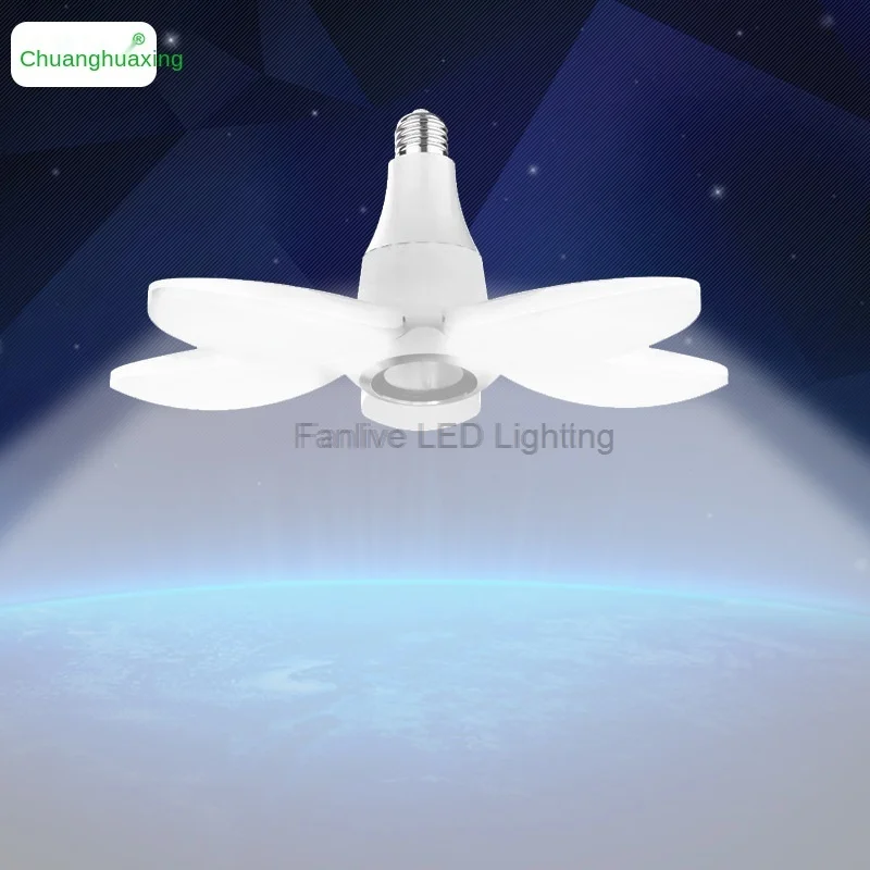 새로운 45w LED 접는 램프 연꽃 플래시 무선 블루투스 스피커 다섯 잎 Foldable LED 실행 램프 거실 장식