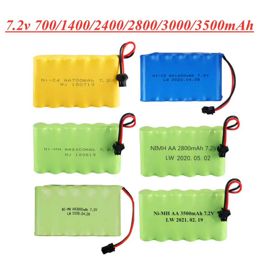 Batterie LiPo 3.7V 3500mAh pour RC - Lot de 2