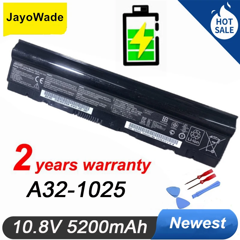 

New A32-1025 A31-1025 Laptop Battery for ASUS Eee PC 1225 1025 1025C 1025CE 1225 1225B 1225C 10.8V 5200mAh A32 1025 Korea Cell