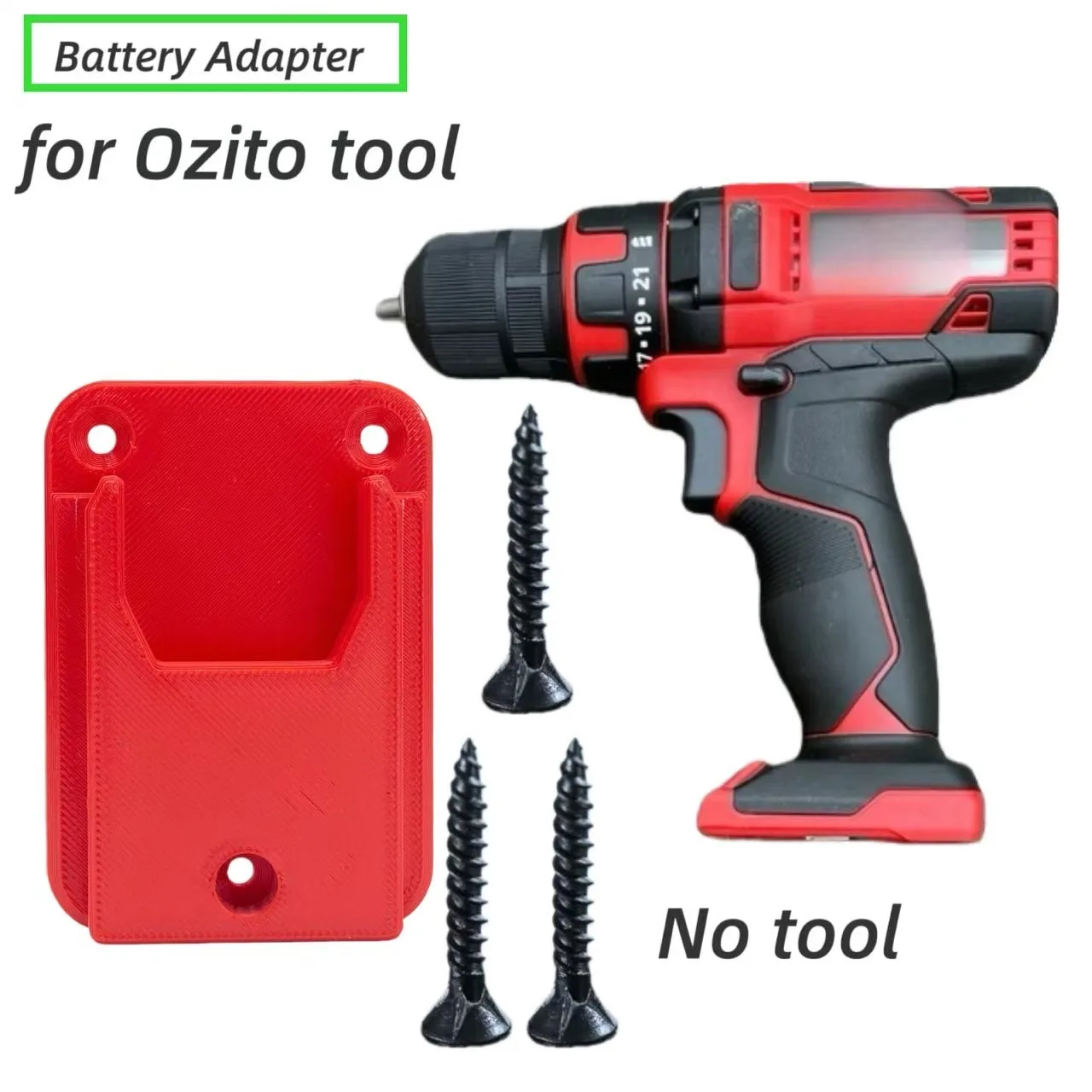 Dewalt 18V Halterung Dewalt 12V 20V Wandhalterung Werkzeughalter 3er Set Mit Schrauben - Kompatibel Mit 18V Werkzeugen - Robuster Kunststoffhalter Für Perfekte Werkstattorganisation