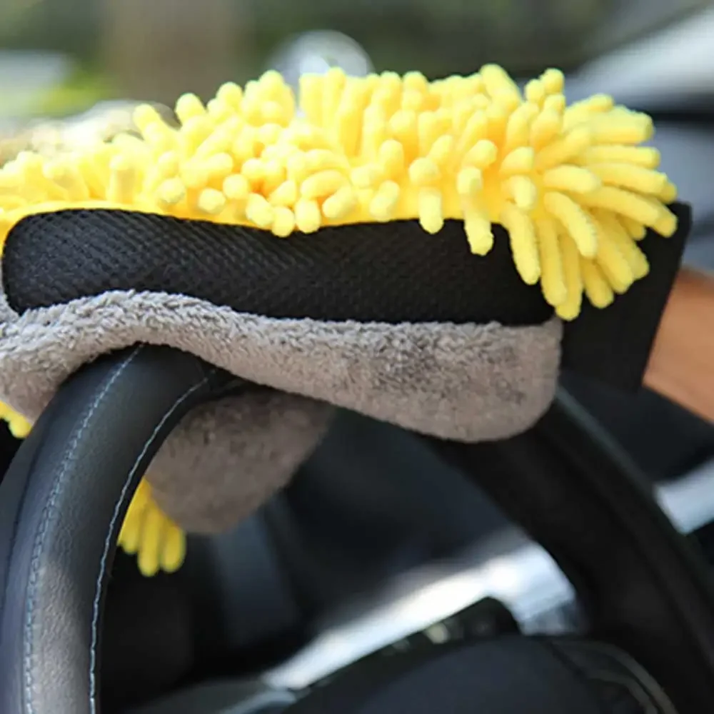 Soft Car Wash Mitt Glove 3