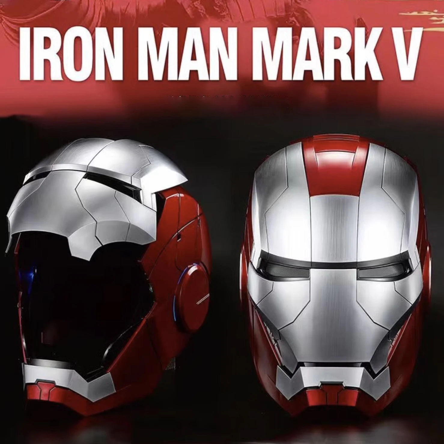 mk5 eléctrico casco de iron man electrico