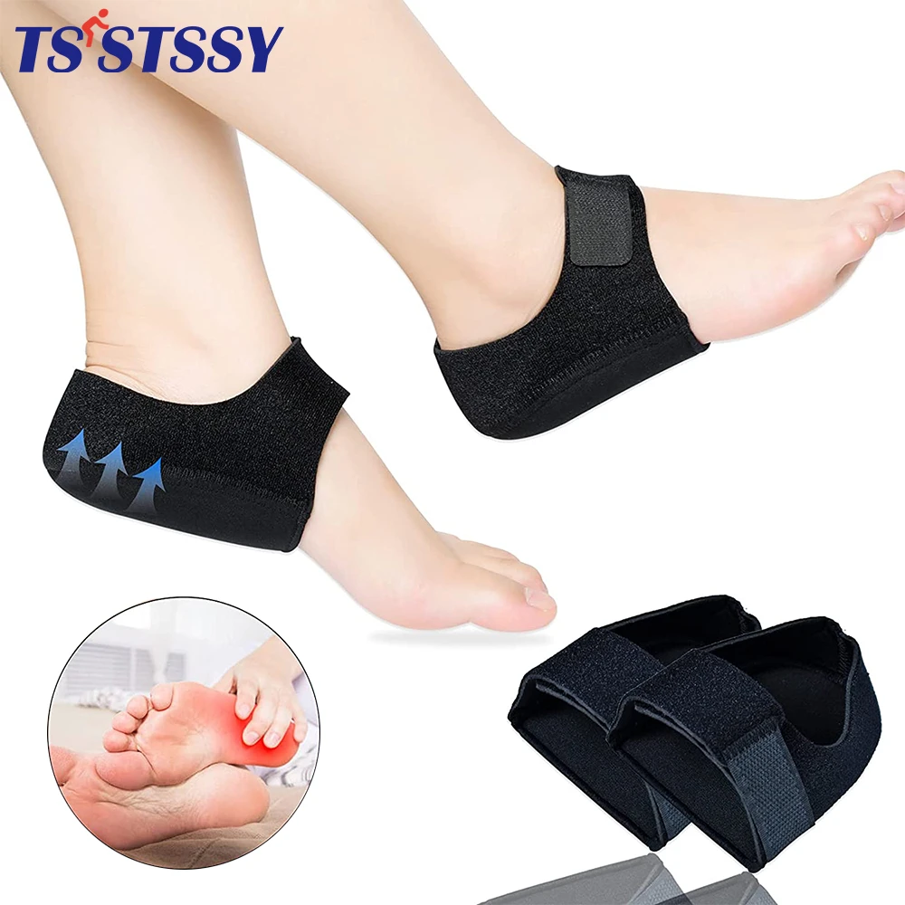1Pair Heel Pad Protector Gel Heel Cup Heel Cushion Support for Plantar