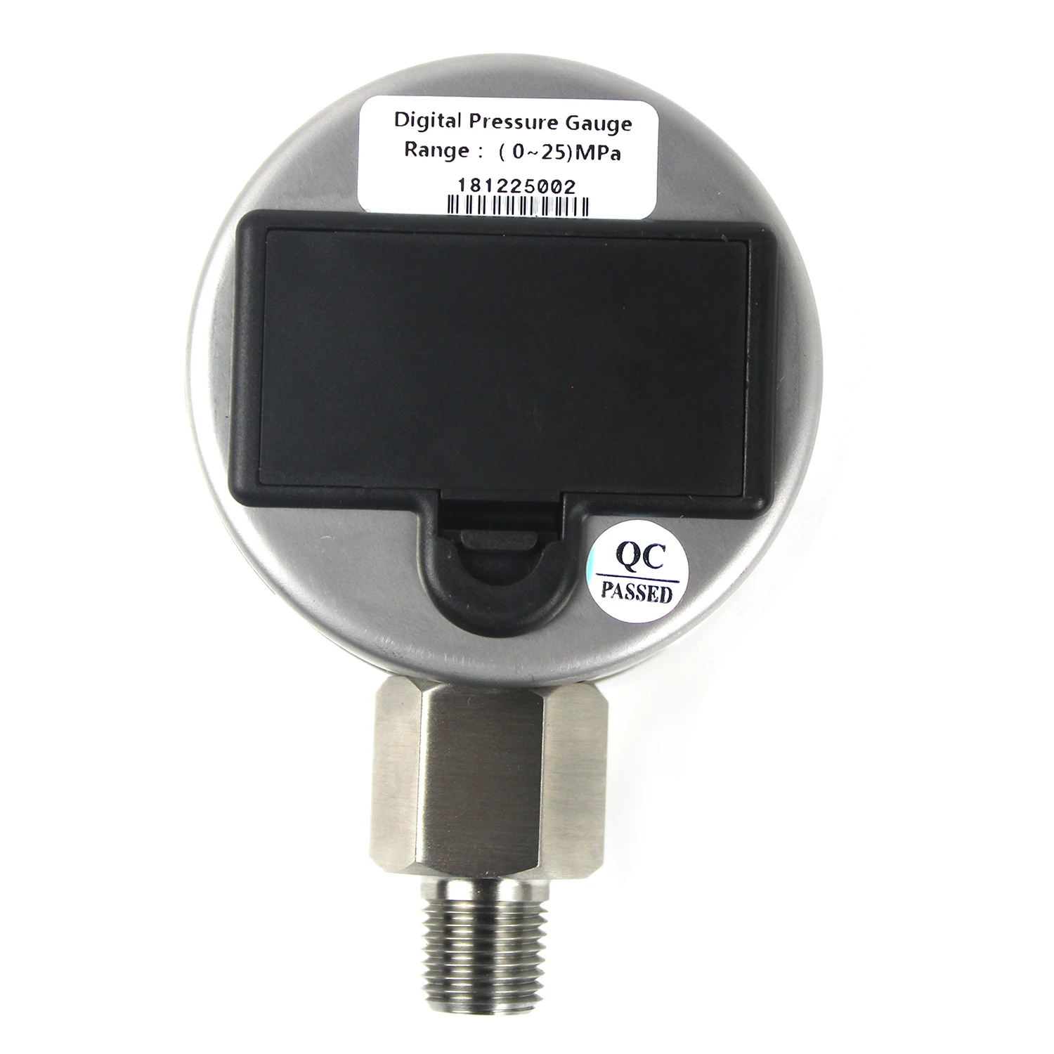 1 PC 노란색 디지털 압력 게이지 디스플레이 미터 25MPA 다이얼 포함 60mm 정확도 1% FS 1/4 NPT 자동차 교체 부품 디스플레이 액세서리