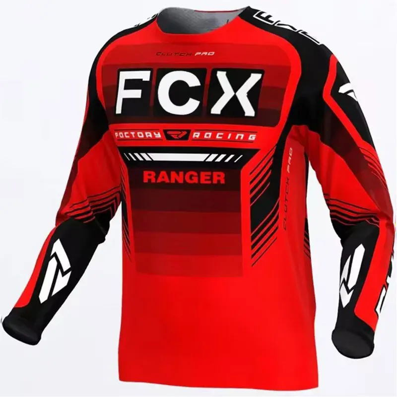Enduro MTB Cycling Sleeve Cycling Jersey Downhill Shirt Camiseta Motocross T-shirt Mx Mountain Bike Clothing fcx Mtb Jersey