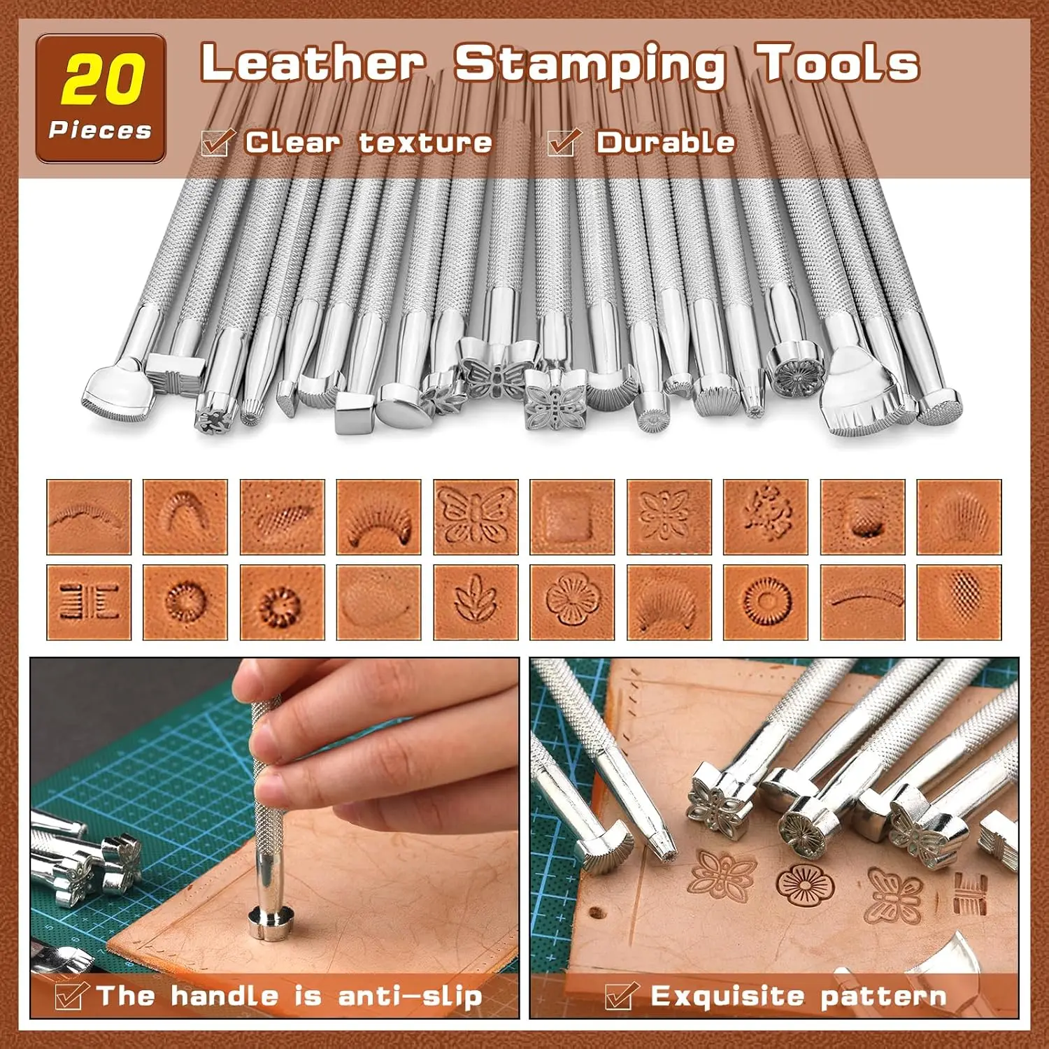 Leather Craft Crafting Tool Kit 3
