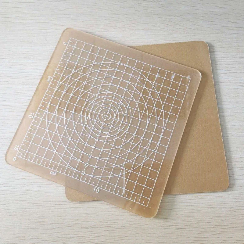 Acrylic Pressure Board Workbench Pressure Plate Acrylic Transparent 1 Pcs Clay Pottery Soft Clay Tools Pottery Ceramics Tools polymer clay tools pottery tools clay sculpting tools pottery sculpting tools clay craft tool