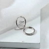 G23 Titanium Hoop Earrings Post Lightweight Dangle for Women Men Cartilage Piercing Hypoallergenic  Body Jewellery 8-12mm 2