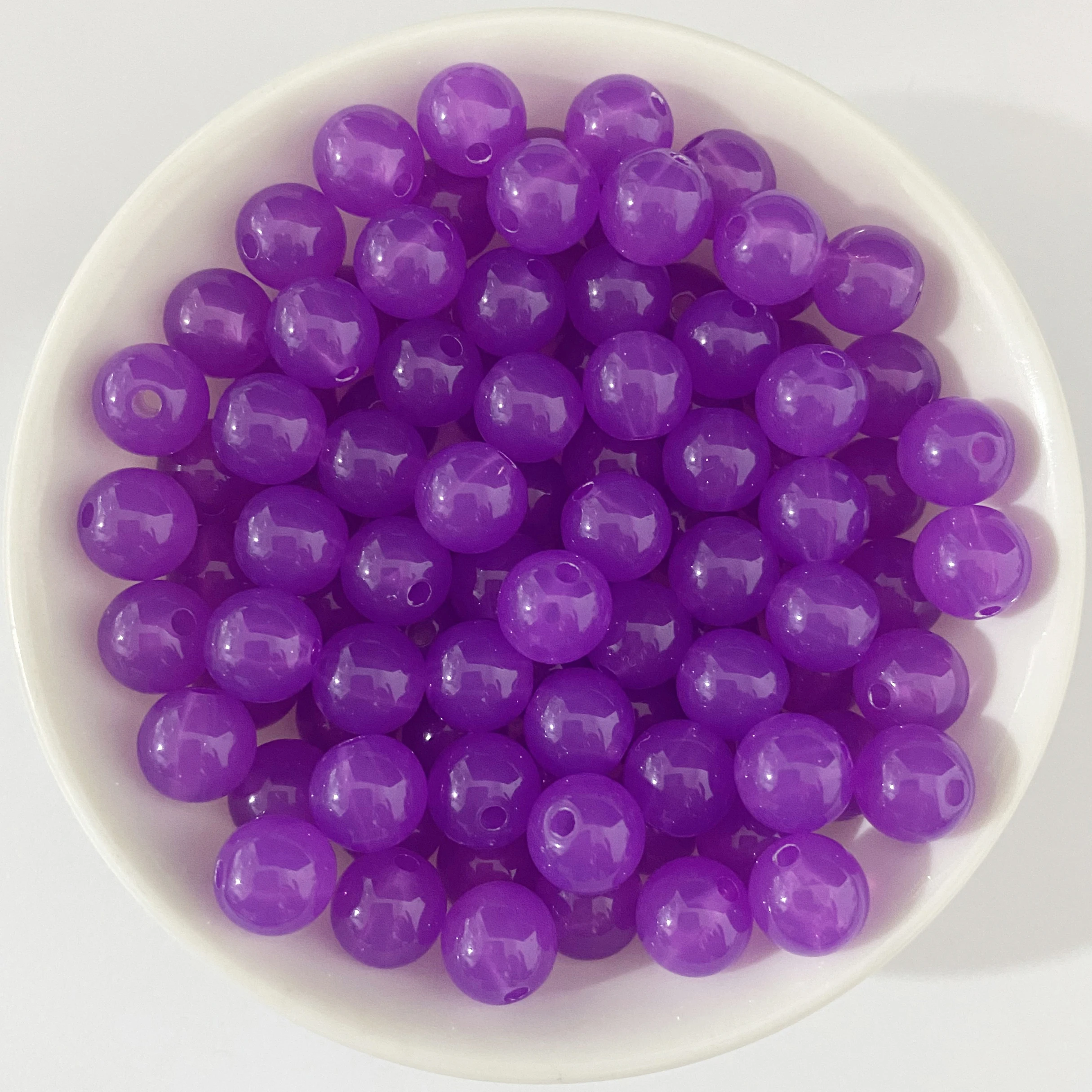 Craftdady 160pcs 10mm Acrylic Round Beads - AB Color Bubble Spacer Beads For DIY Jewelry Making - View #8