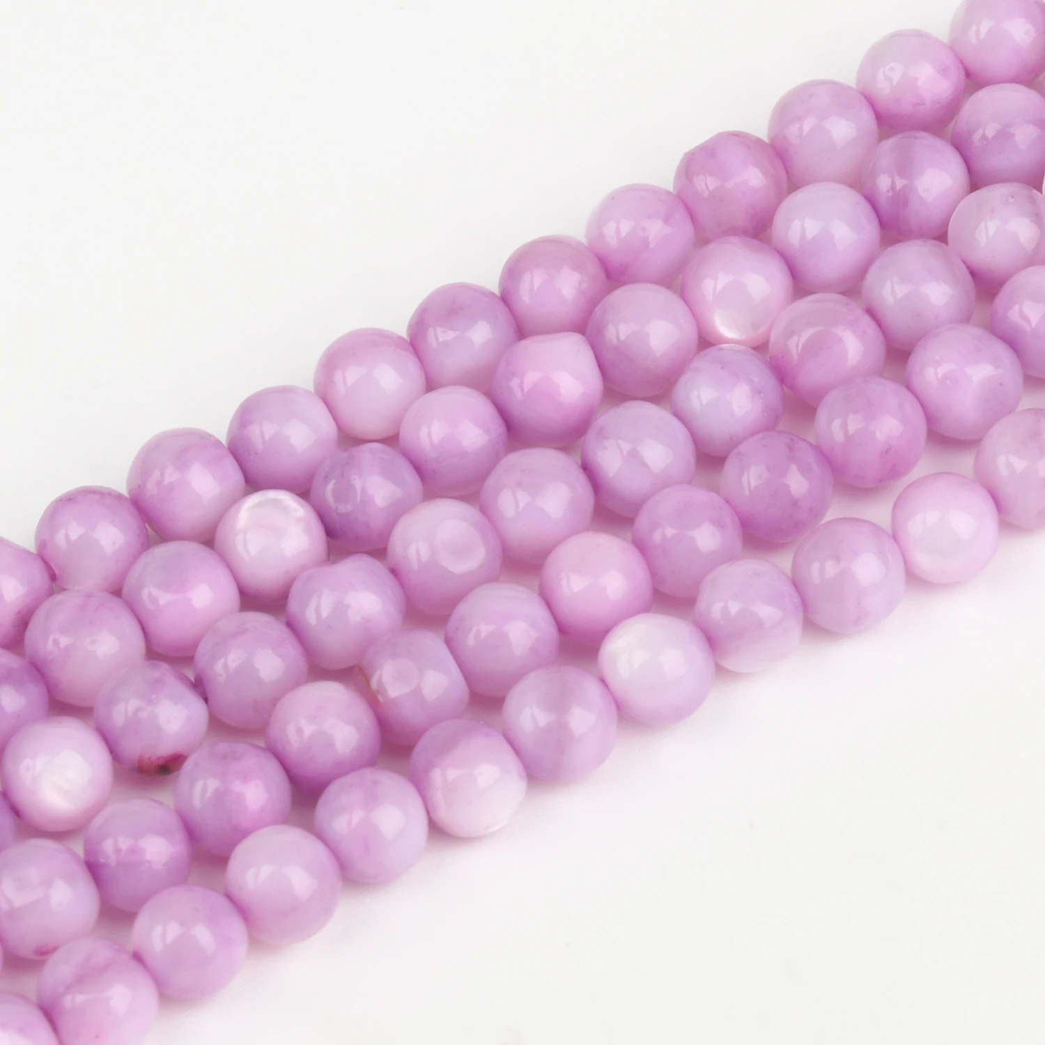 Vibrant Natural Freshwater Shell Beads