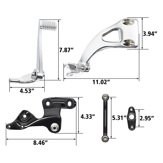 Harley Sportster Mid Controls 2018-2024 Harley Fat Bob Sport Glide