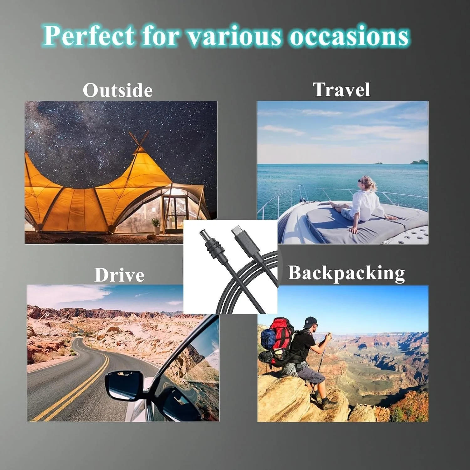 Starlink Mini Cable USB C to DC Power Cable 100W PD 1M Starlink Mini Waterproof Charging charging cable usb charging cable