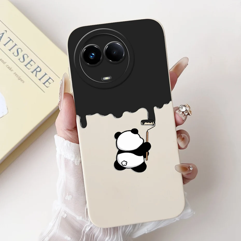 Fashionable Lens Protective Soft Silicone Phone Case