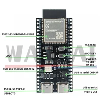 ESP32-S3 Development Board 2.4G Wifi Module for Arduino ESP IDF ESP32-S3-WROOM-1 N16R8 44Pin Type-C 16MB Flash 8M PSRAM ESP32 S3 - Image 4