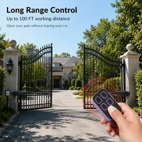 Universal Multi-frequency Garage Door Remote Controle 280-868MHz 433MHz 315MHz 390MHz Compatible with Gates Duplicators Copiers - Image 4