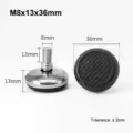 M8x13x36mm