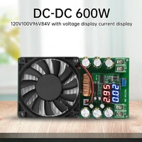 Module abaisseur 600W 20A DC-DC CV CC, convertisseur Buck réglable 120V 100V 96V 84V, affichage, pilote LED solaire, alimentation électrique 5