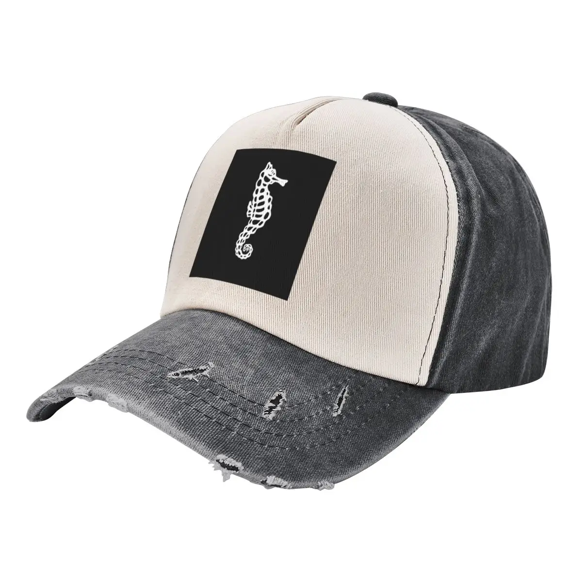 

Seahorse cap Baseball Cap Kids Hat Visor Women Beach Fashion Men's