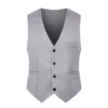 Customized winter suit vest men wear waistcoat plus size business slim men's warm down cotton vest. 6