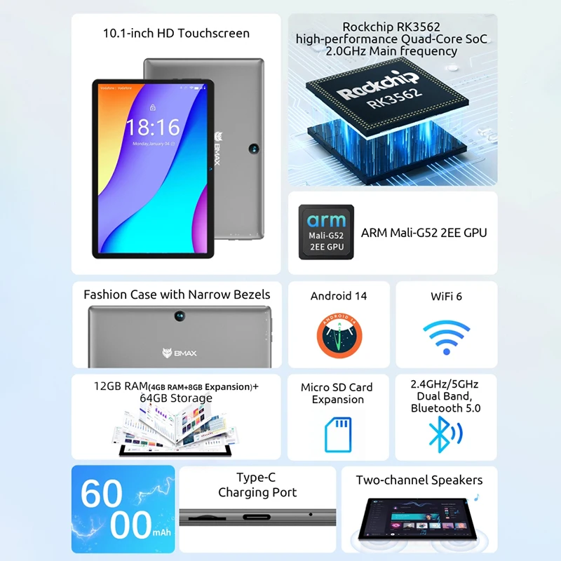 Рисунок 3 - BMAX MaxPad I9 Plus Android 12