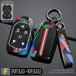 Sleek Metal Car Key Cover with Enhanced Protection (Black  8)