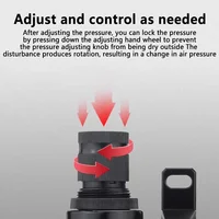 ตัวควบคุมตัวกรองอากาศวาล์วควบคุมการแยกน้ำน้ำมันสำหรับคอมเพรสเซอร์นิวเมติก SFC400 1/2 SFC300 3/8 SFC200 1/4 3