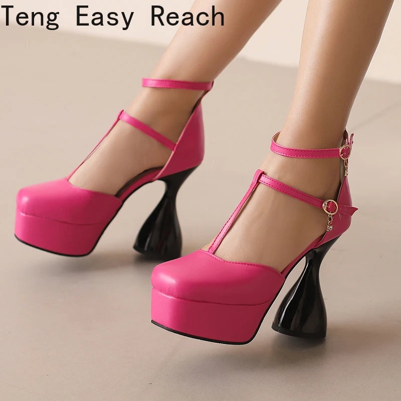 

Sexy Platform High Heels Women's Sandals Summer Shoes Women's Lace-up Pump Platform High Heels Women's Ankle Lace-up Shoes