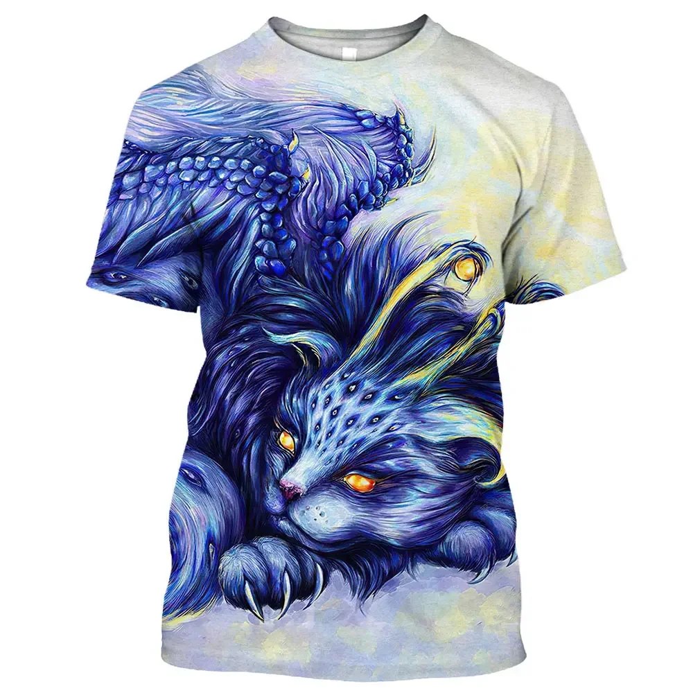 Рисунок 2 - Мужская футболка с принтом животных