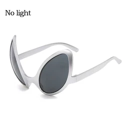 Futuristic Neon LED Party Glasses for Performers and Rave Enthusiasts (No light 3)