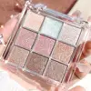 Pearlescent fine glitter highlighter dazzling smart eyeshadow palette Long-lasting color development, sweat and water resistant 1