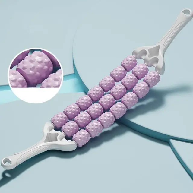 Three-Row Curved Massage Roller 3