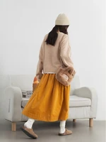 CHIC VEN nouvelles femmes chandails ample décontracté O cou dessin animé chat femme tricoté pulls pulls pour fille automne hiver 2025 6