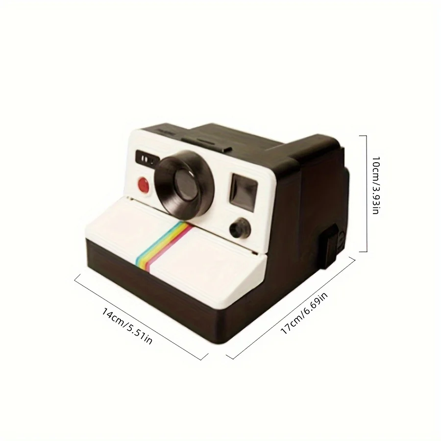 Jilin Retro Camera Toilet Paper Holder - Novelty Wall-Mounted Tissue Box Cover, Unique Bathroom Decor & Gift For Photographers