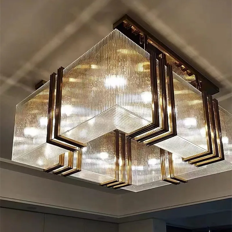 

American Luxury Steel Led E14 Pendant Lights Dining Room Gold Lustre Straight Hanging Lamp Deco Indoor Lighting Fixtures Lamp
