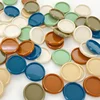 100pcs 24mm 28mm 32mm Mushroom Hole Binding Rings Plastic Discs Loose-leaf Notebooks Binder Ring Planner Rings Discbound Planner 3