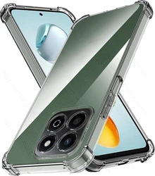 Ultra-Thin Transparent Shockproof TPU Soft Case for Honor X7c 4G (Transparent)