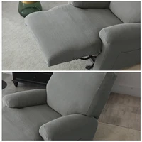 1/2/3/4 Seater Knitted Recliner Sofa Covers 5