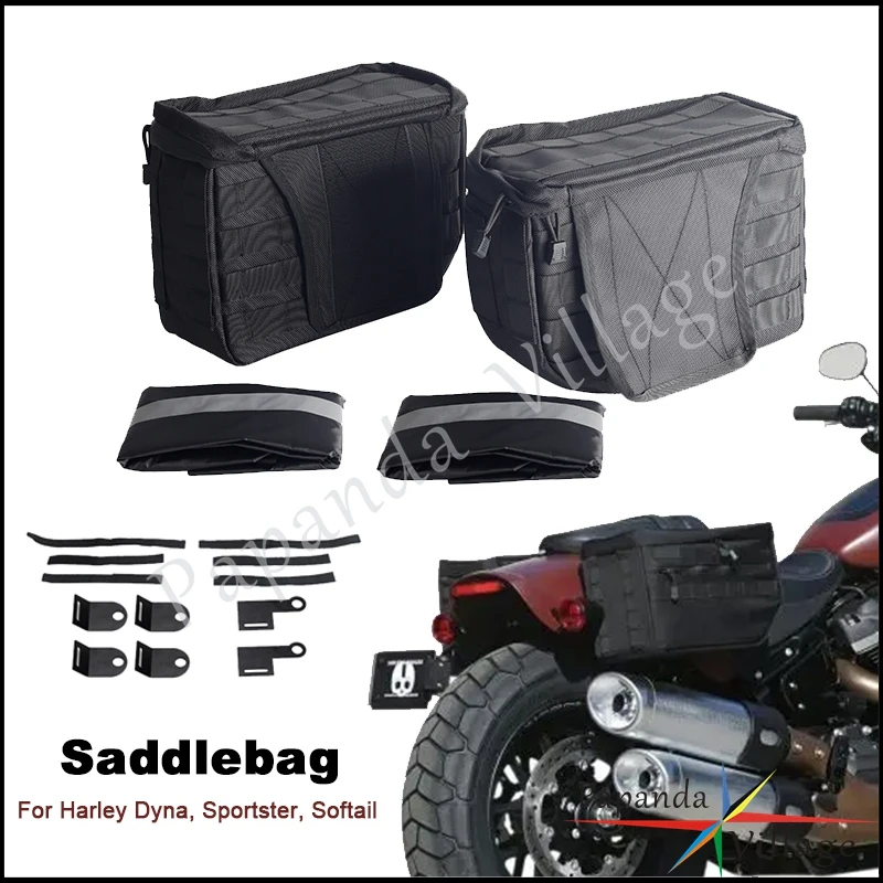 

Сумка на седло для мотоцикла, универсальная, для Harley Sportster Dyna Softail